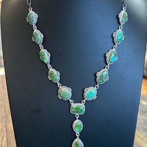 Sonoran Gold Sterling Silver Lariat Necklace